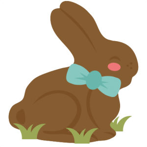 chocolate clipart bunny