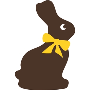 chocolate clipart bunny