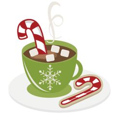  collection of hot. Chocolate clipart christmas