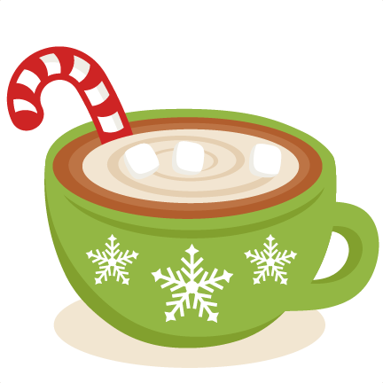 Hot cocoa svg cutting. Chocolate clipart christmas