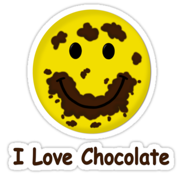 chocolate clipart face