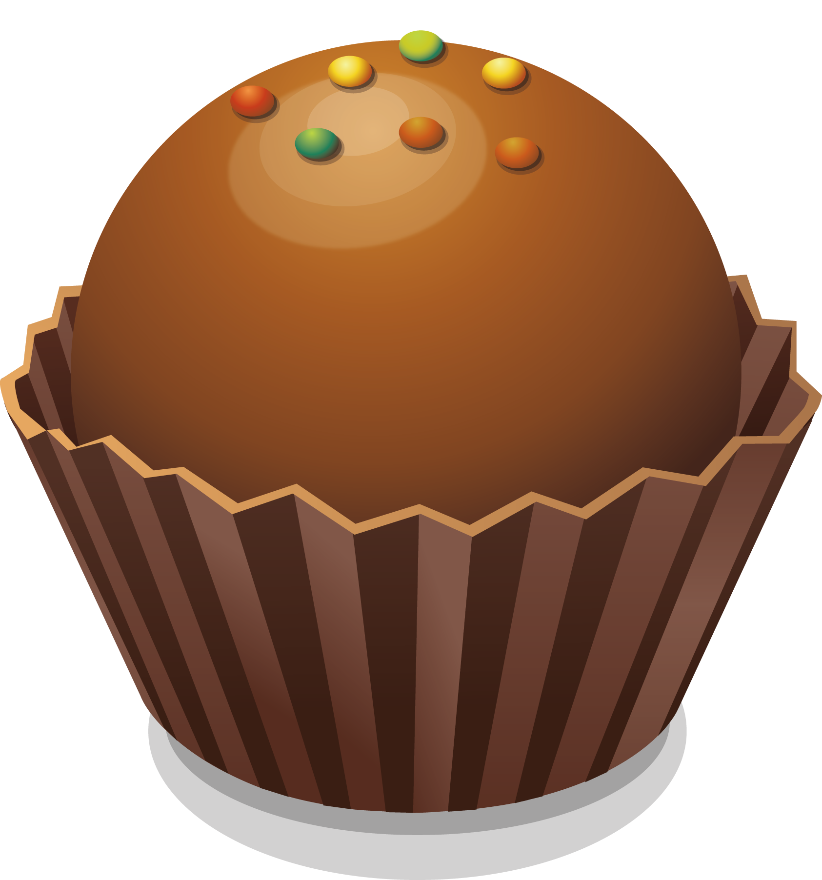 Birthday cake dessert clip. Muffins clipart sweet