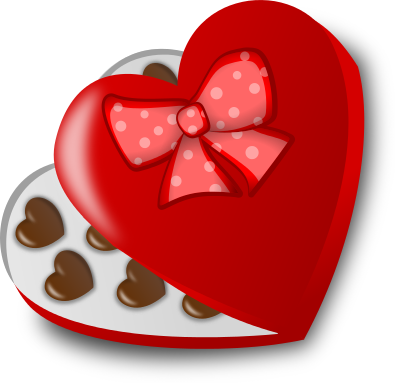 chocolate clipart valentines