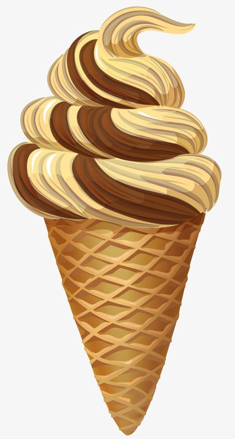 chocolate clipart vanilla ice cream
