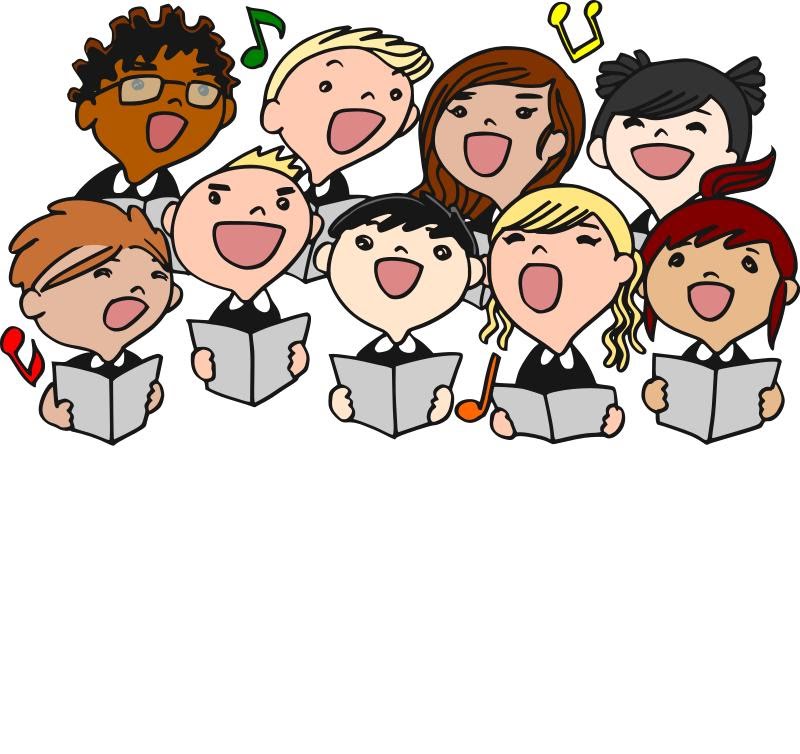 choir clipart cartoon