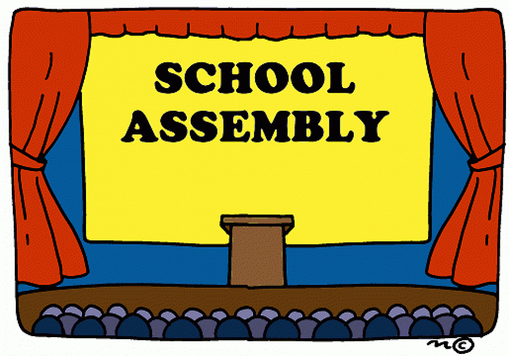 Assemblies from the principal. Choir clipart school assembly