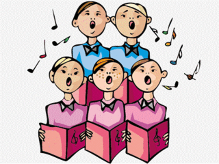 How old are you. Choir clipart school assembly