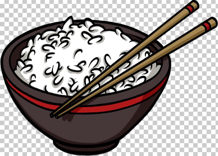 chopsticks clipart bowl rice