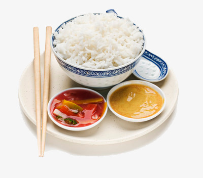 chopsticks clipart cooked rice