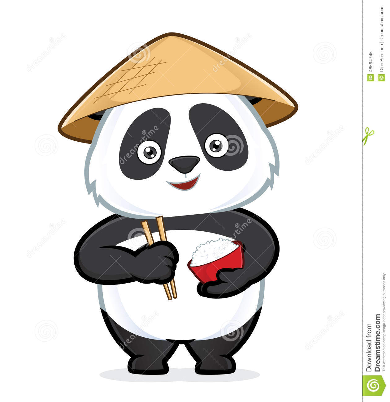 Cartoon pencil and in. Chopsticks clipart plate rice