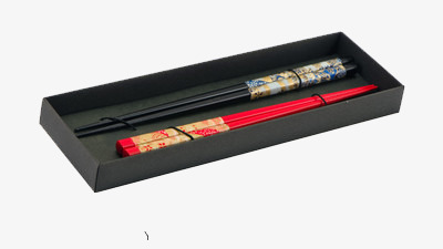 chopsticks clipart red black