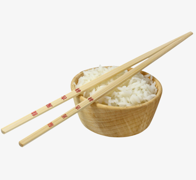 chopsticks clipart rice meal