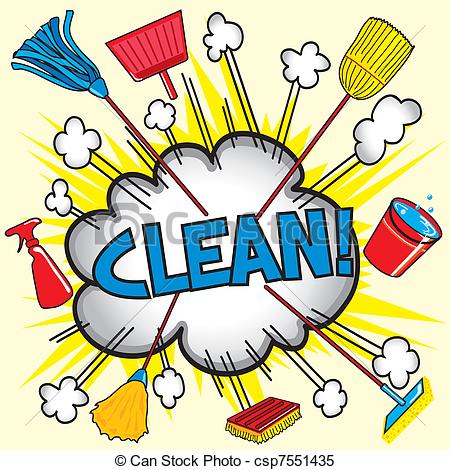 chores clipart cleaning