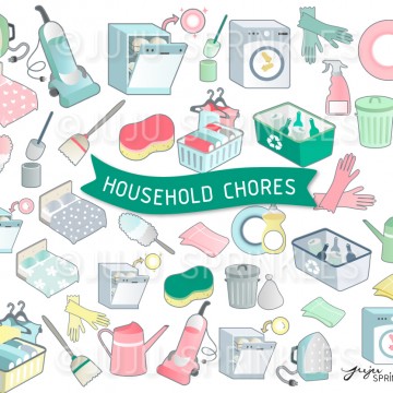 chores clipart household task