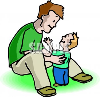 father clipart home clipart
