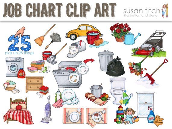 chores clipart chore chart