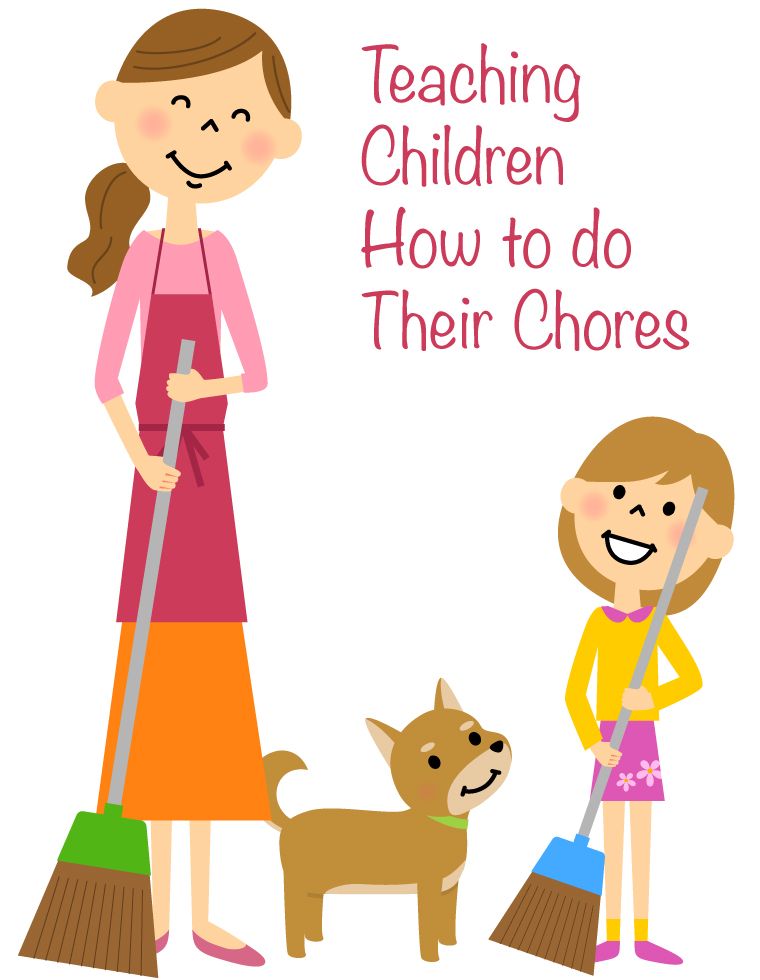 chores clipart obedient child