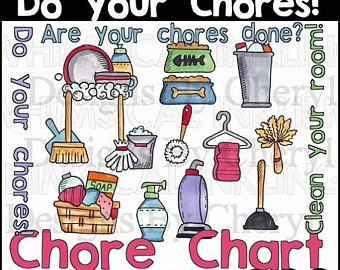 chores clipart home chore