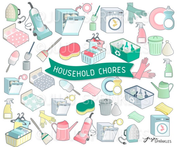 chores clipart household chore