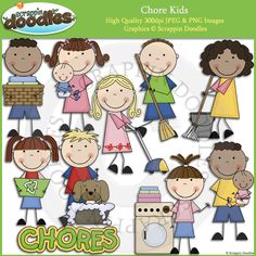 chores clipart kindergarten