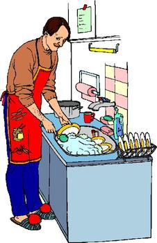 chores clipart kitchen