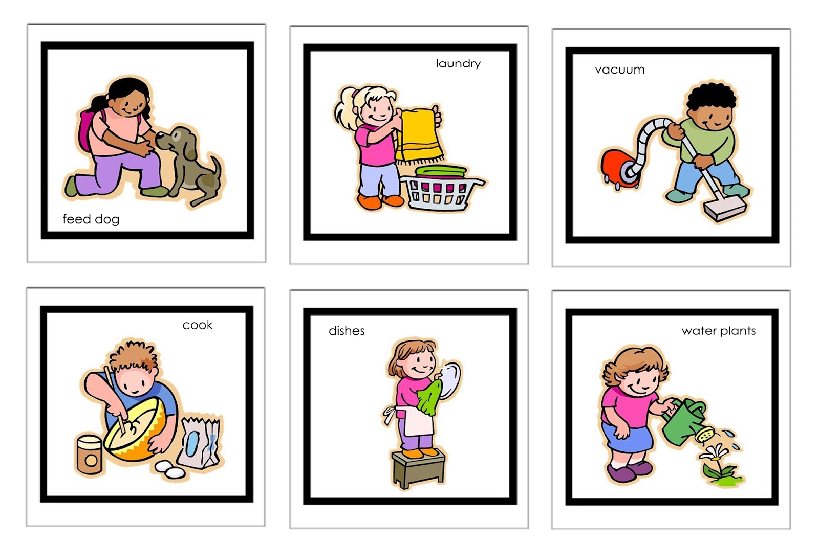 Chores clipart toddler.  collection of kids