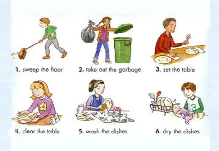 Chores clipart toddler. Tips to involve kids