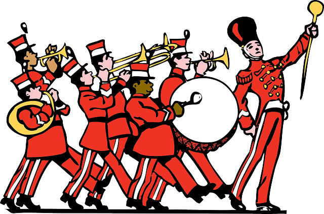chorus clipart brass band