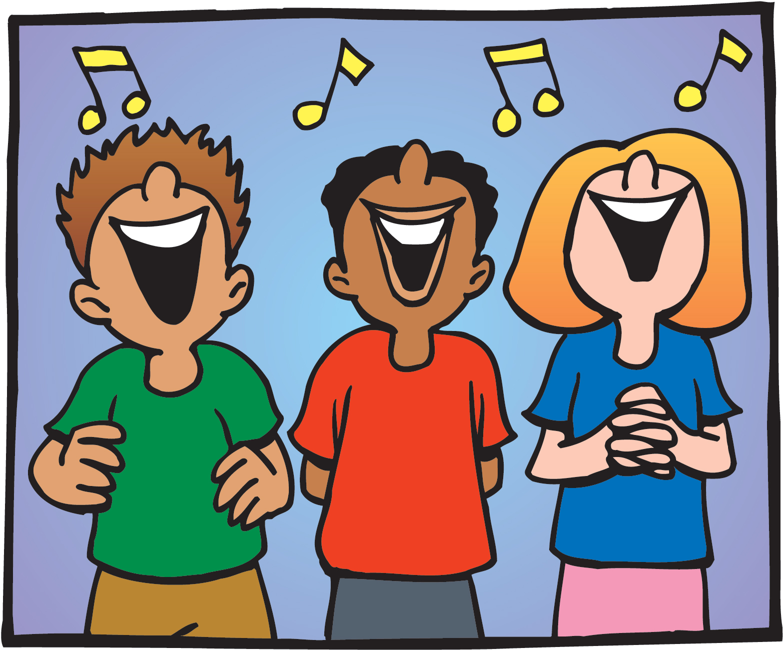  clipartlook. Chorus clipart cartoon