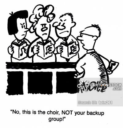 chorus clipart choir conductor