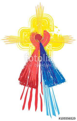 christian clipart abstract