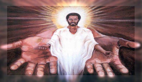 Free afro clip art. Jesus clipart african american