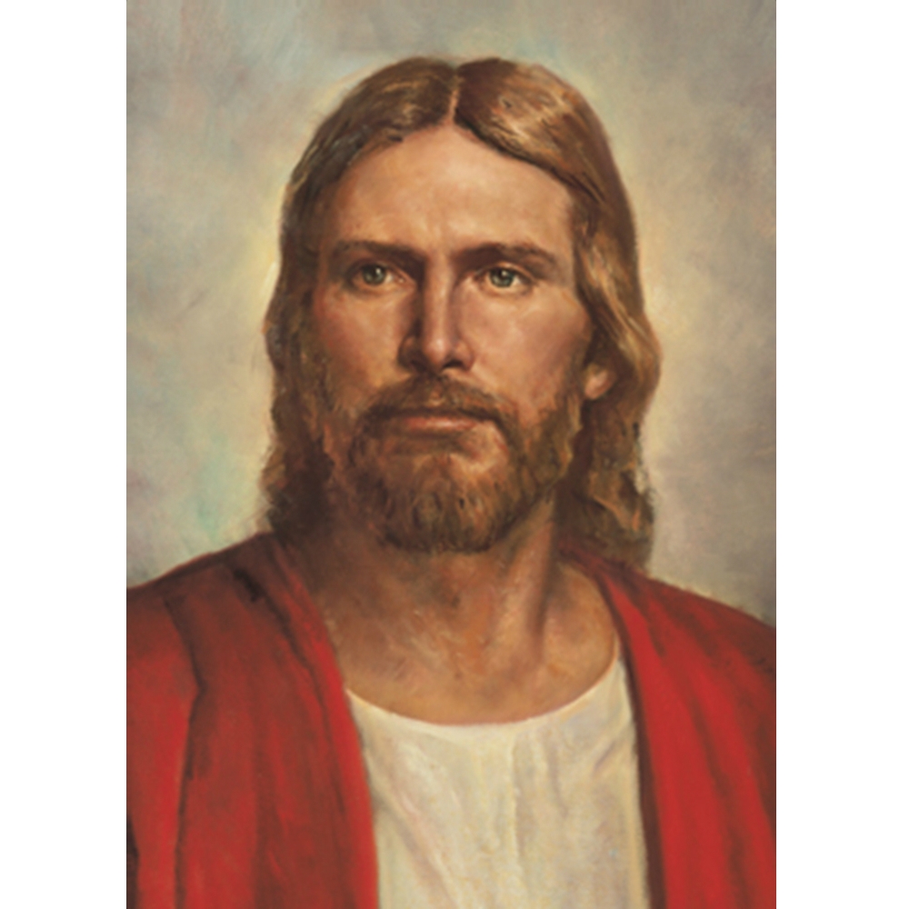 Christian clipart portrait. Jesus christ lds art