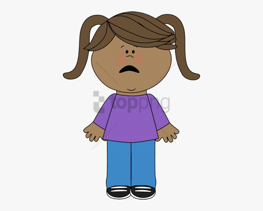 Free png confused kid. Christian clipart sad