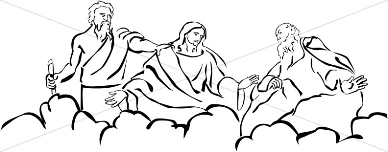 christian clipart transfiguration