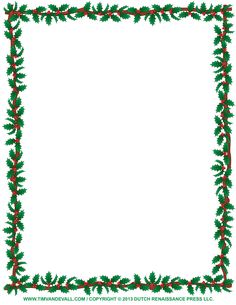 Christmas clipart boarder. Borders and frames best