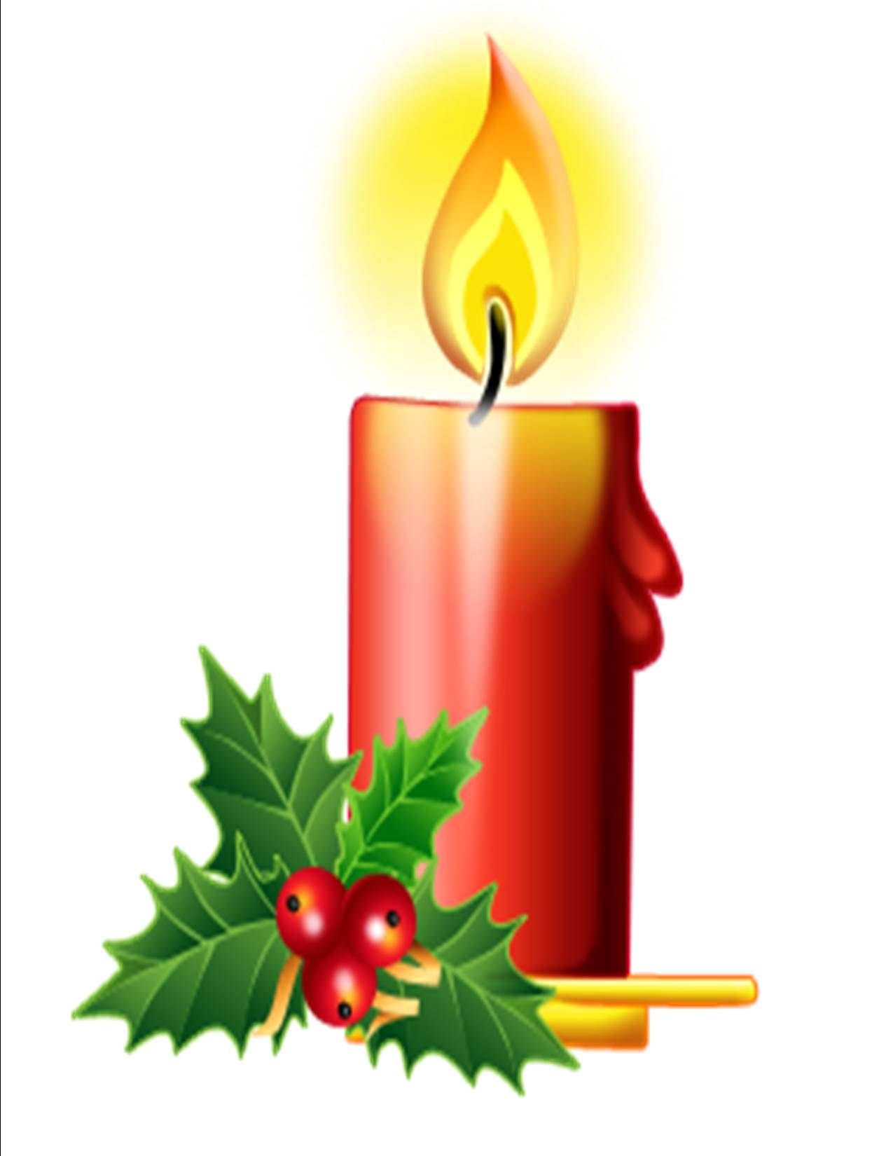 Free images download clip. Clipart christmas candle