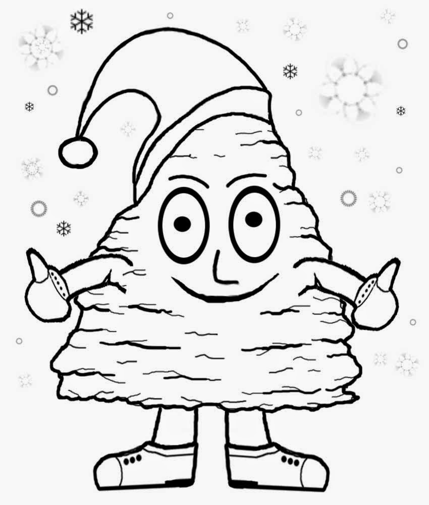 christmas clipart coloring