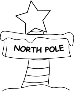 christmas clipart coloring