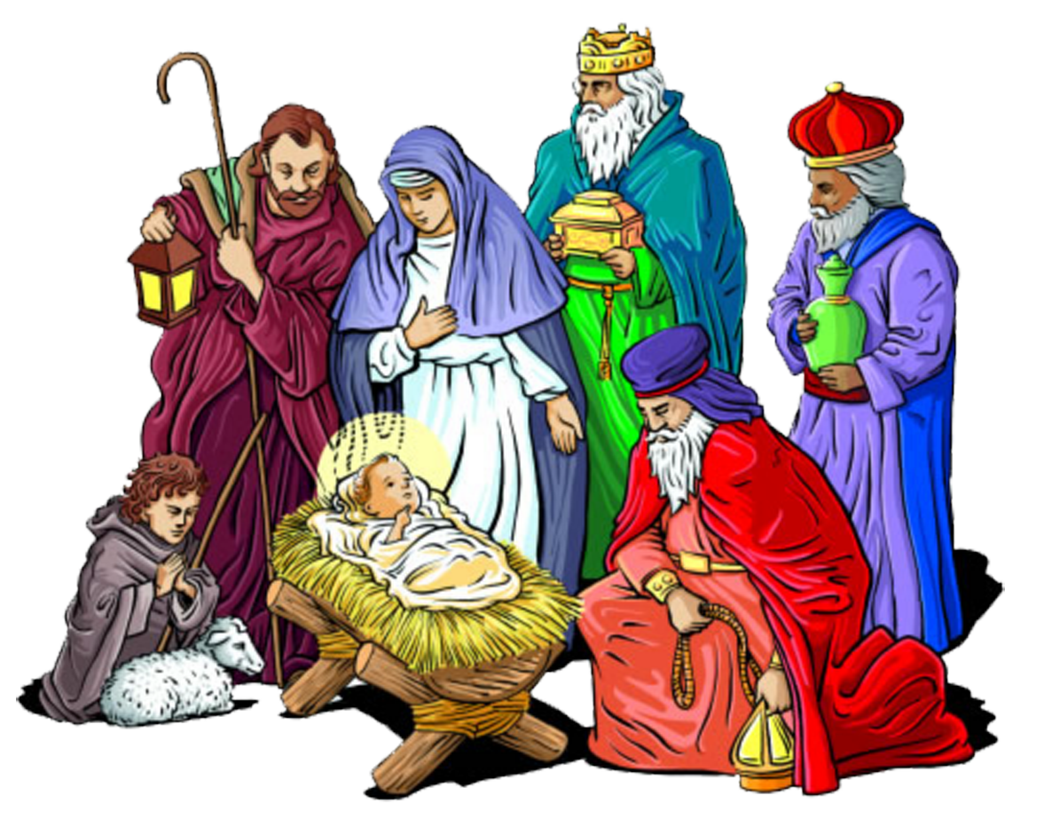 manger clipart nativity