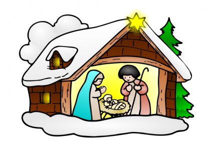 Christmas Clipart Crib Christmas Crib Transparent Free For Download On Webstockreview 21