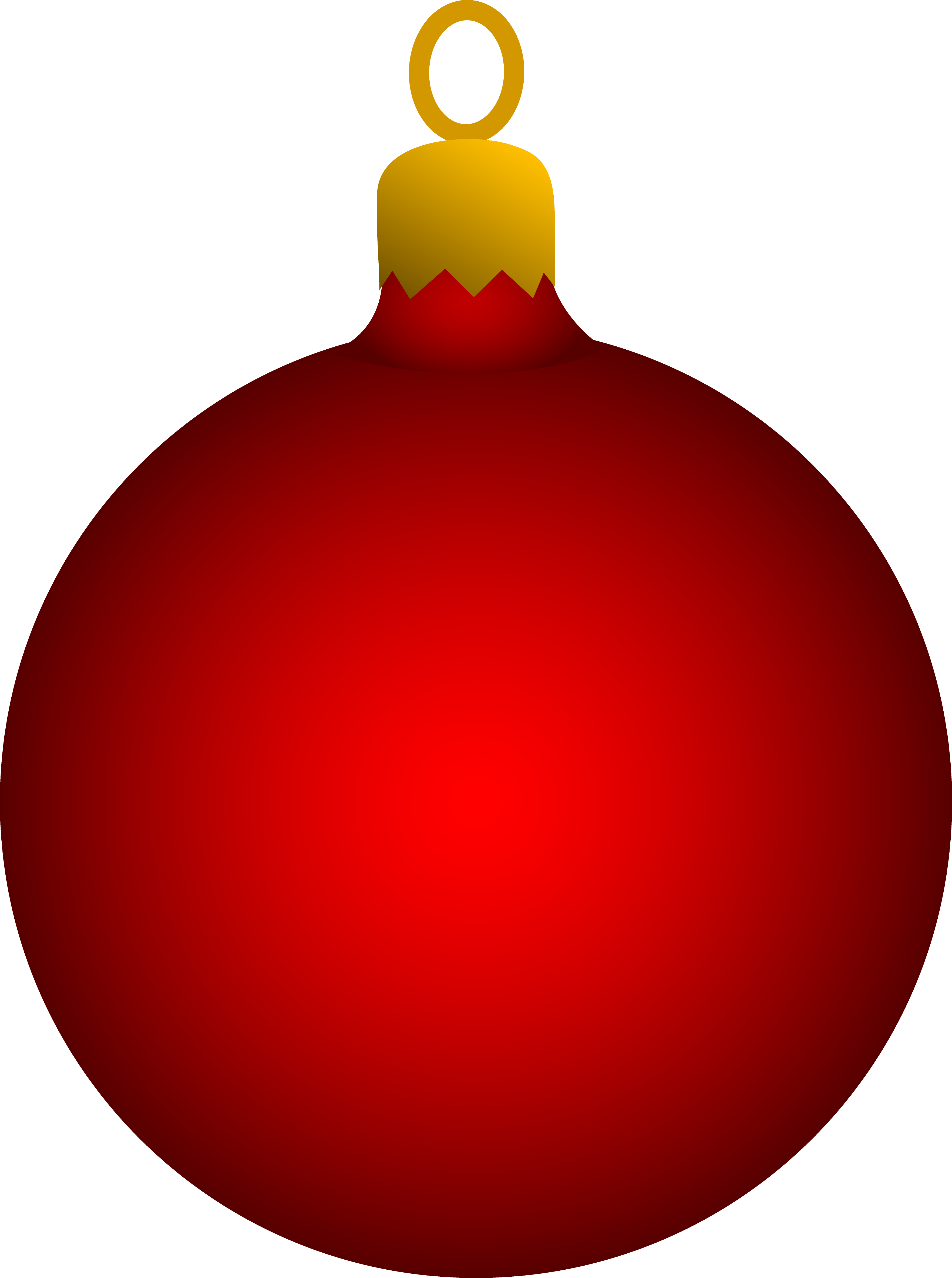 Artificial christmas trees ornaments. Submarine clipart red