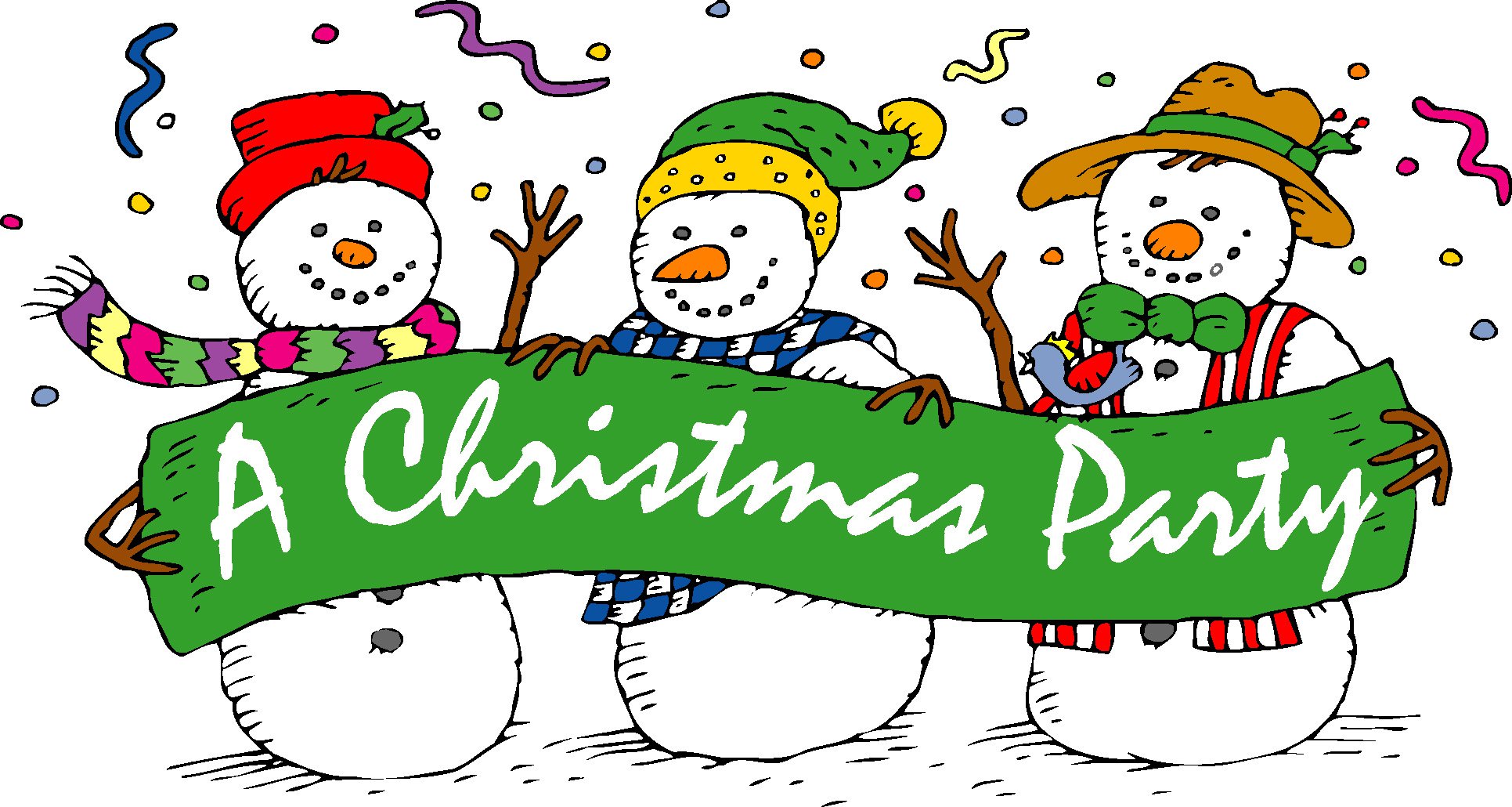 december clipart party