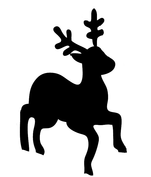 Christmas clipart silhouette. Clip art at getdrawings