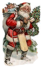 Christmas clipart victorian. Free so many presents