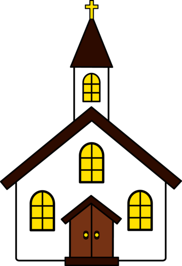 church clipart church building