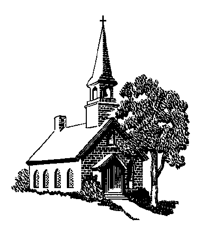 church clipart country church