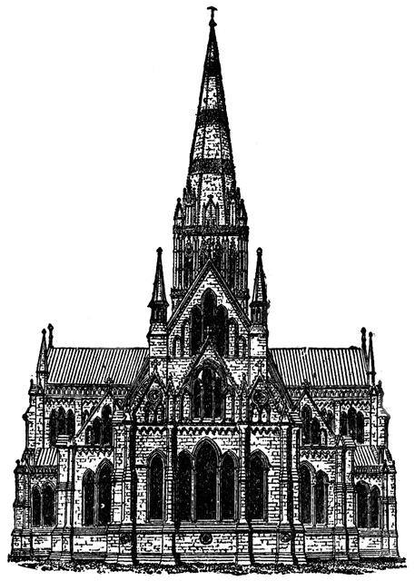 church clipart gothic church