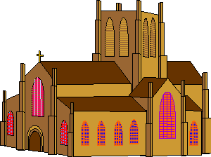 church clipart medieval church