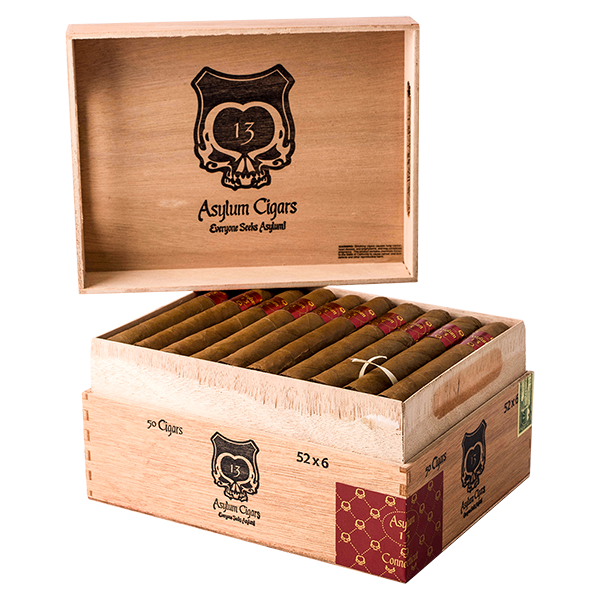 Asylum company official homepage. Cigar clipart cigar box